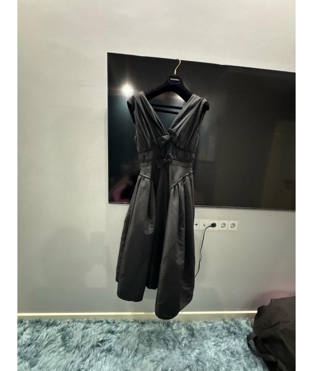 SELF-PORTRAIT Черное коктейльное платье, фото 6