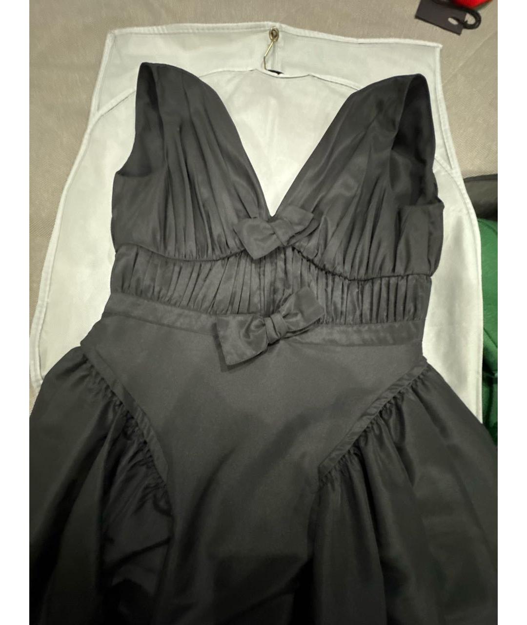 SELF-PORTRAIT Черное коктейльное платье, фото 5