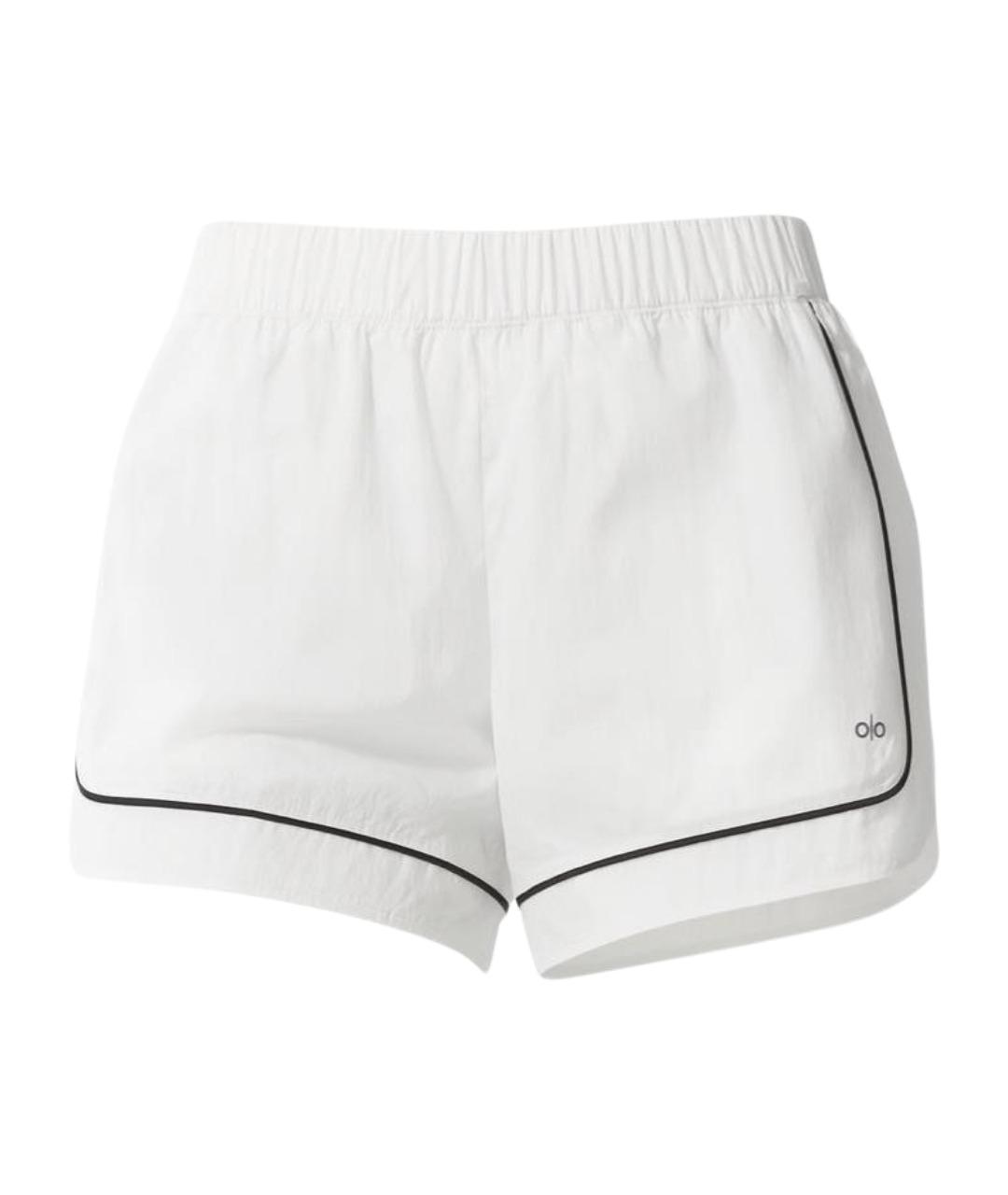 ALO YOGA Белые шорты, фото 1