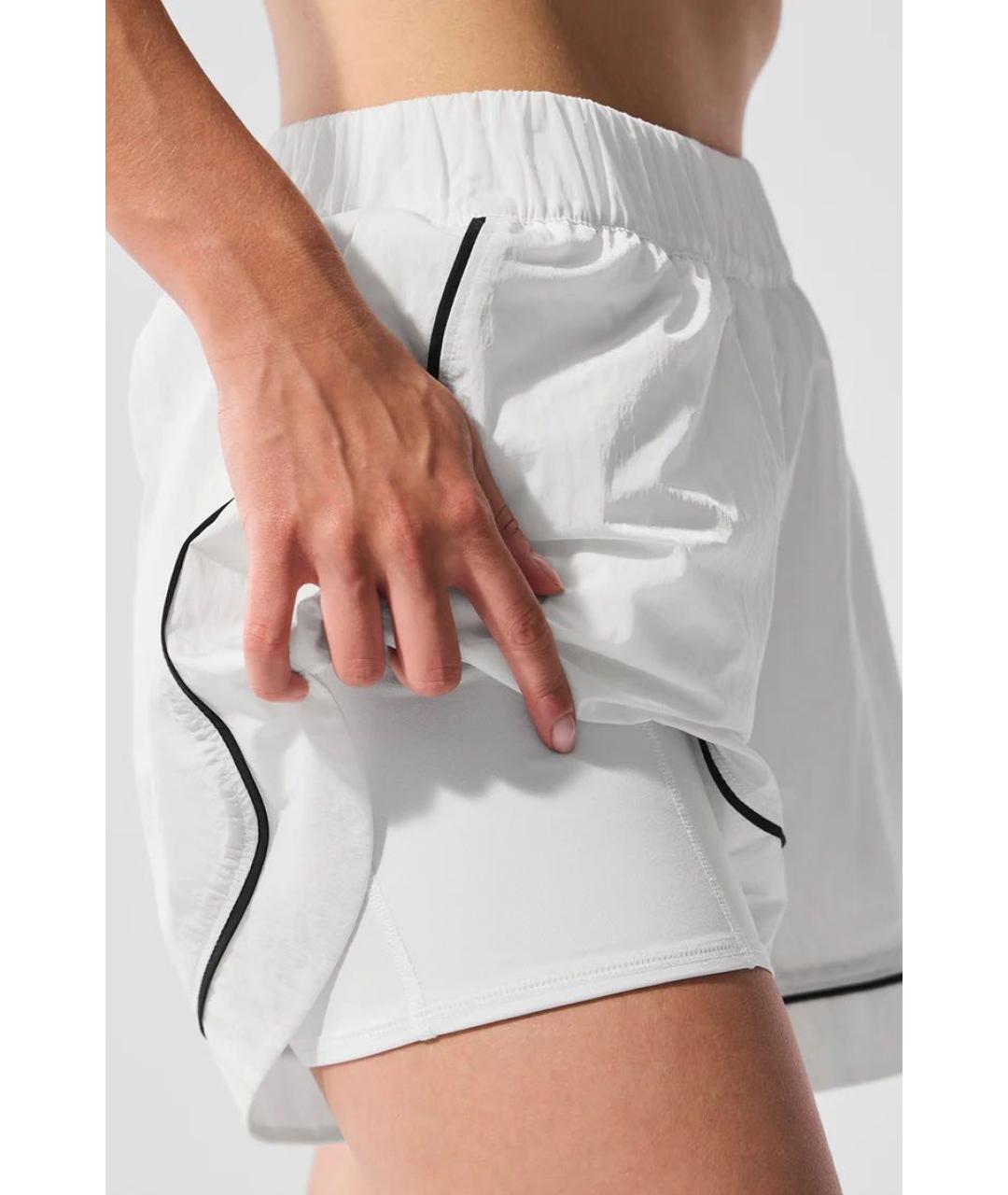 ALO YOGA Белые шорты, фото 3