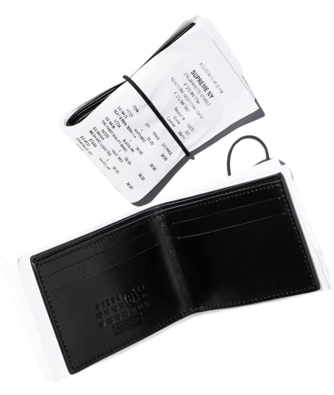 MAISON MARGIELA Белый кожаный кардхолдер, фото 5