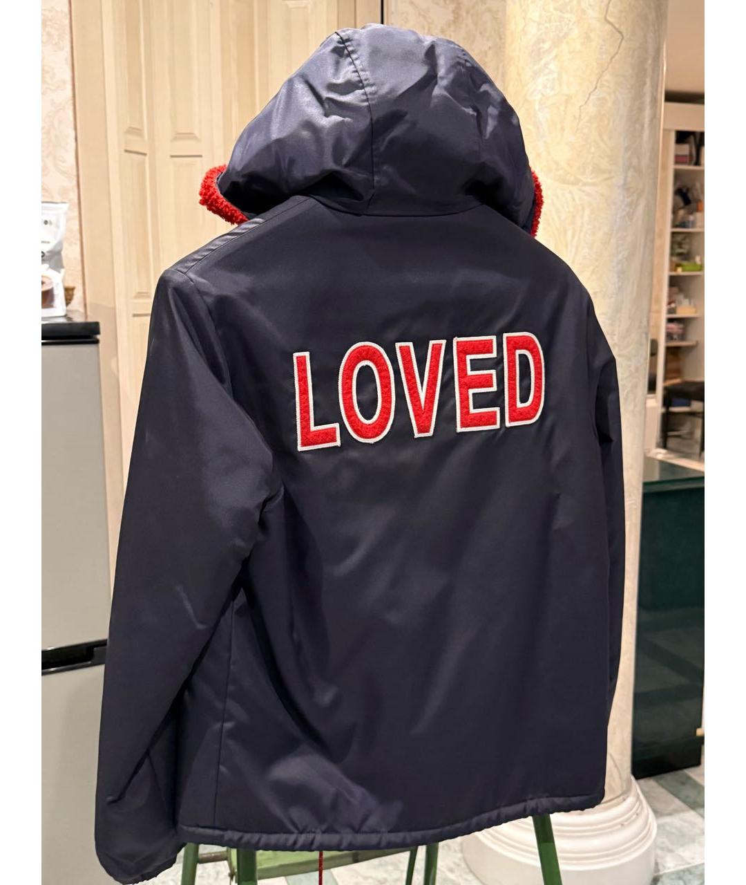 GUCCI Темно-синяя шерстяная куртка, фото 2