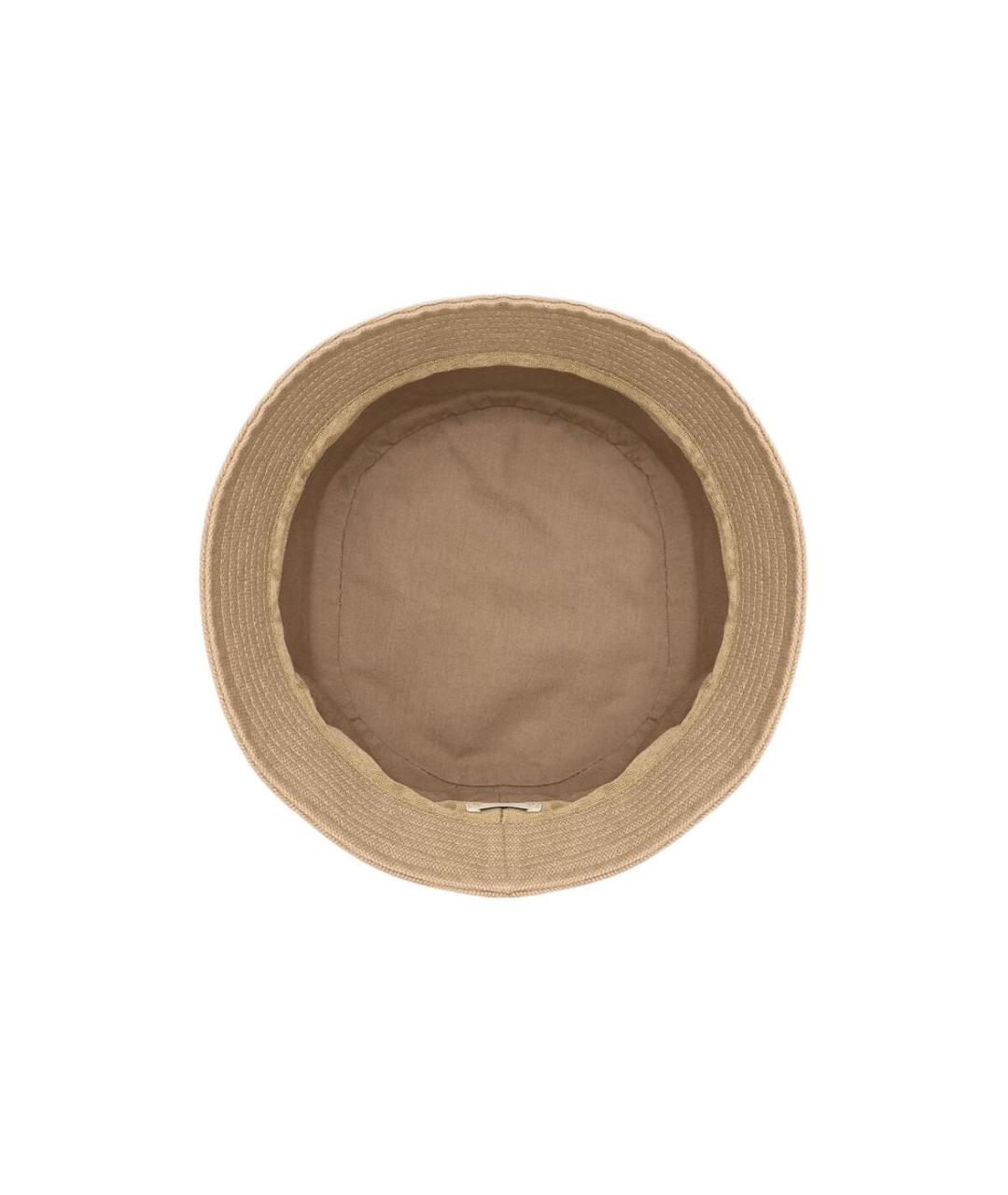 SAINT LAURENT Бежевая панама, фото 4