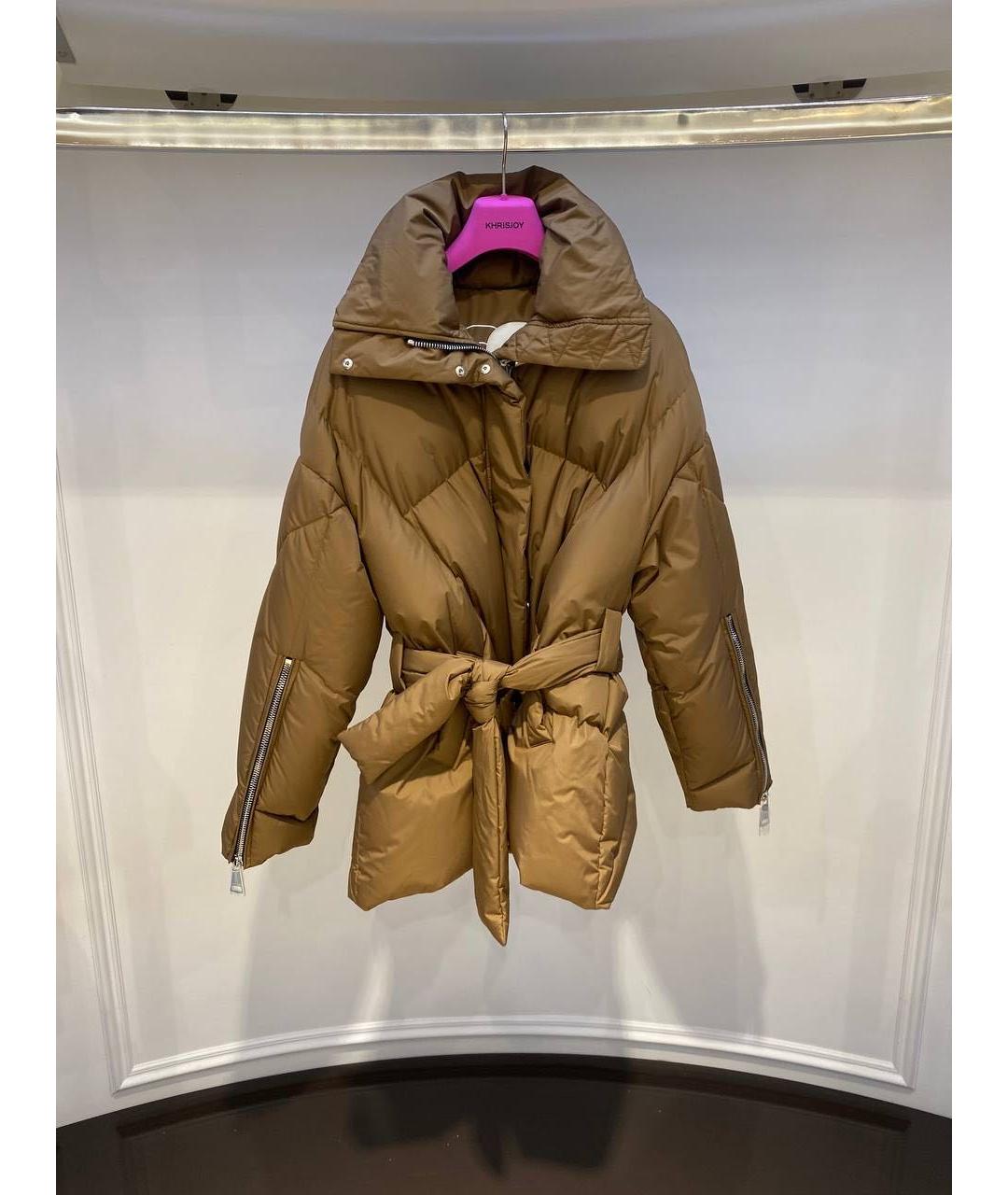 KHRISJOY Коричневый пуховик, фото 2
