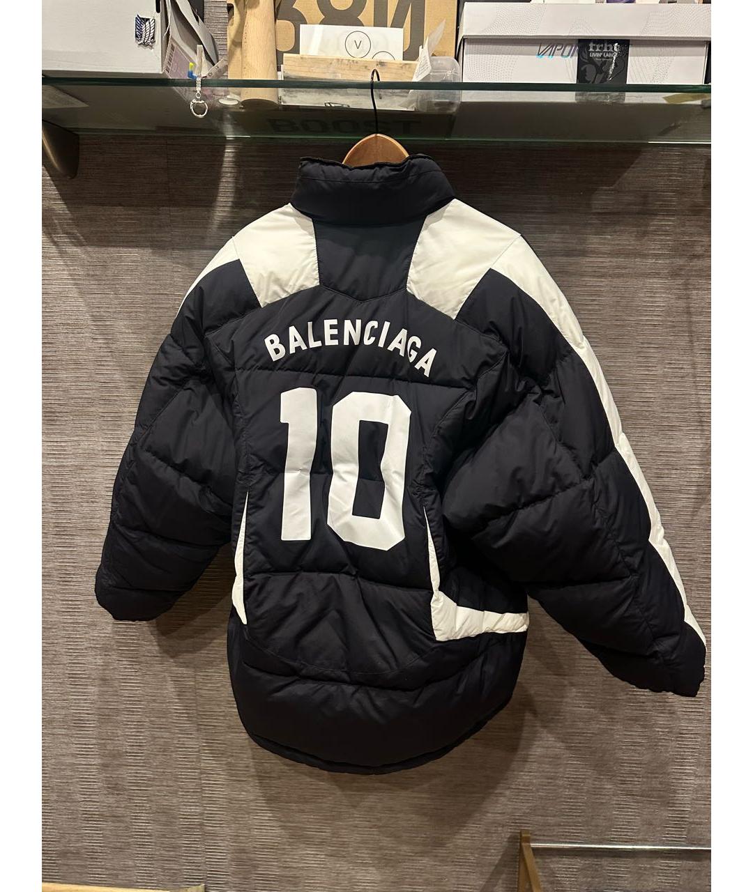 BALENCIAGA Черный пуховик, фото 2