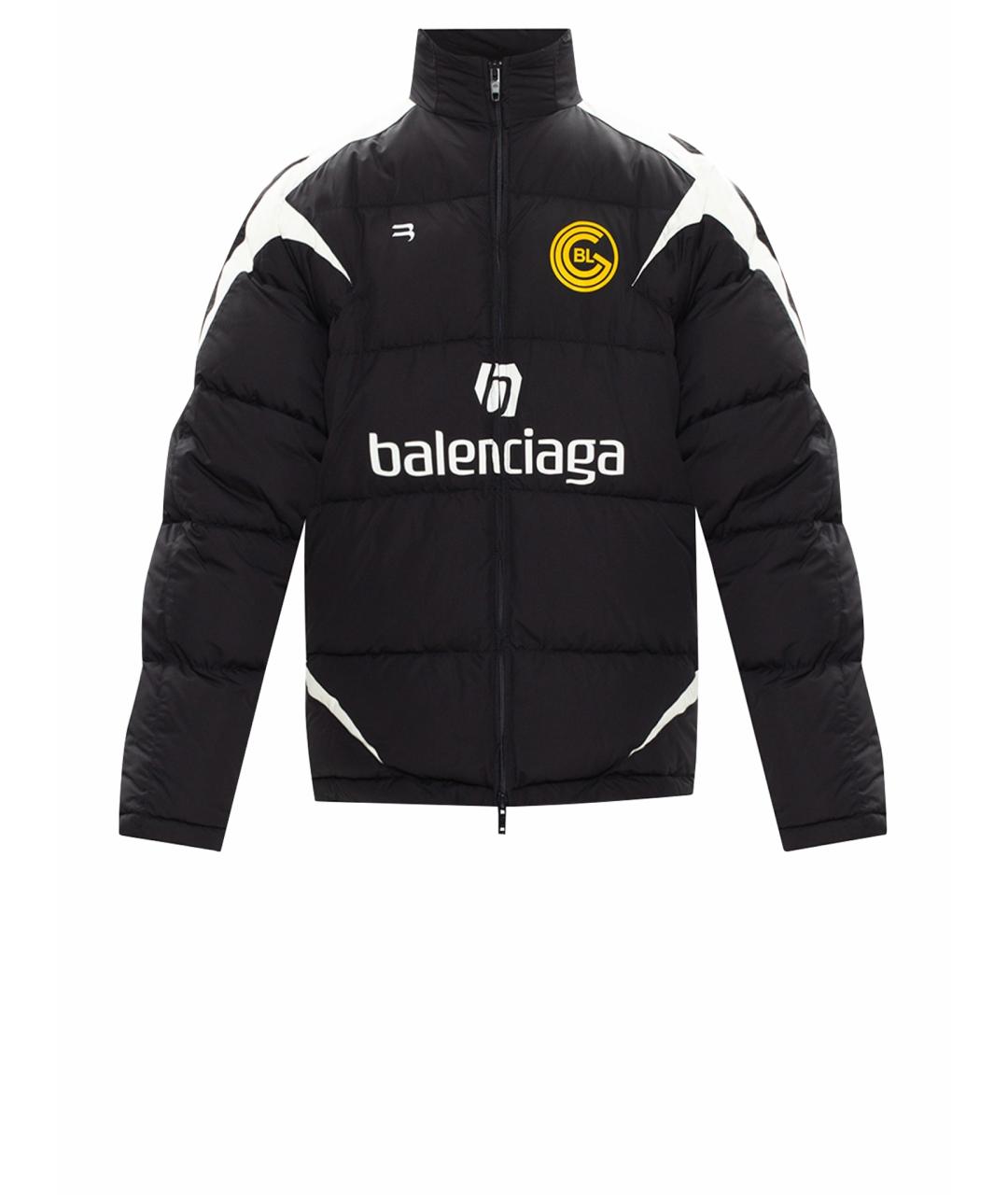 BALENCIAGA Черный пуховик, фото 1