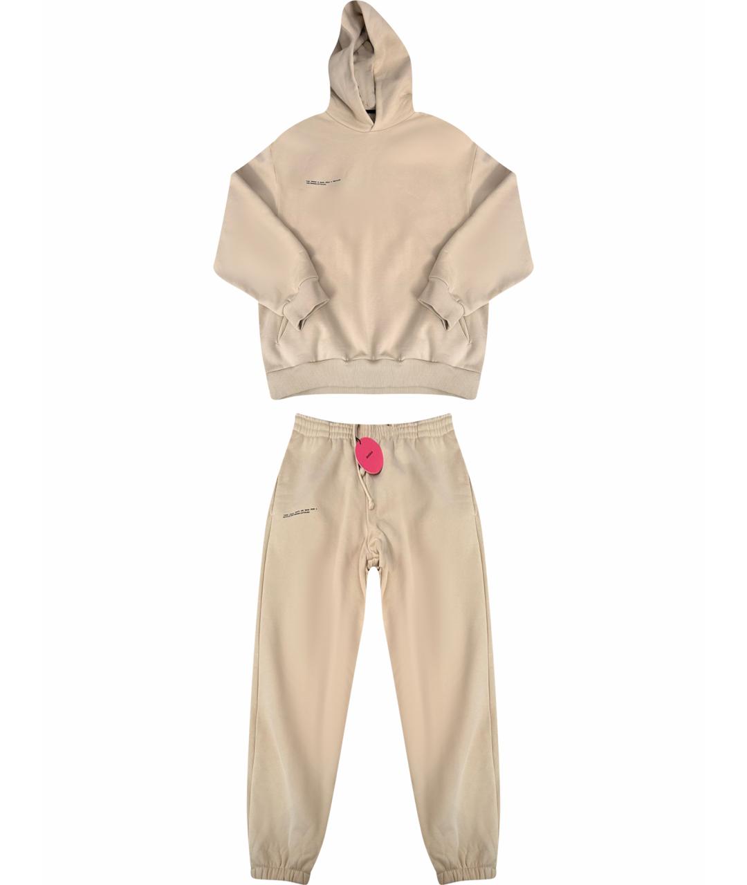 THE PANGAIA Бежевый хлопковый спортивные костюмы, фото 1
