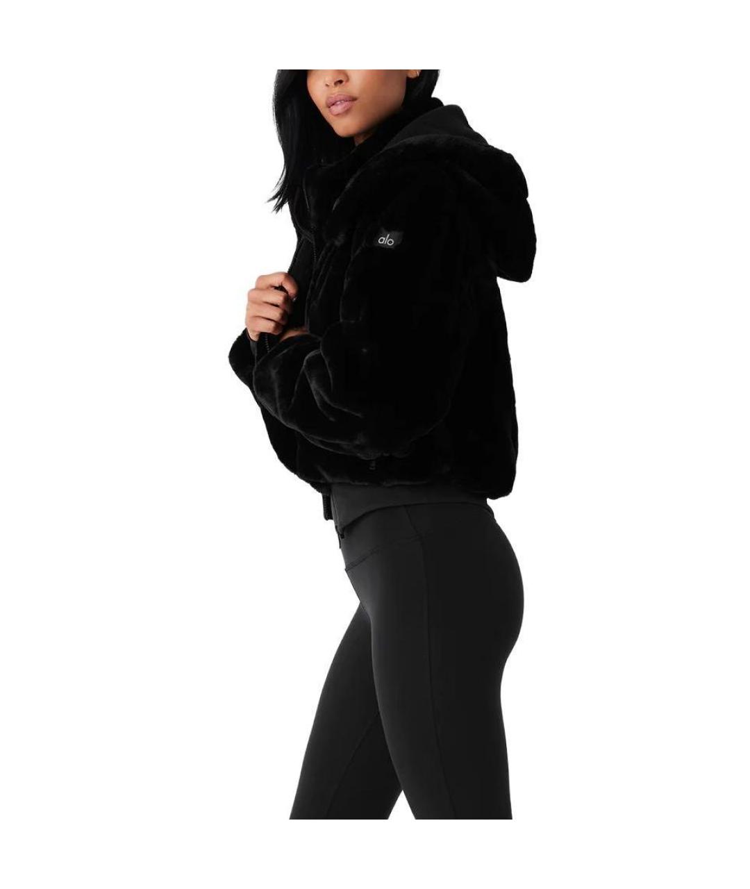 ALO YOGA Черная куртка, фото 3