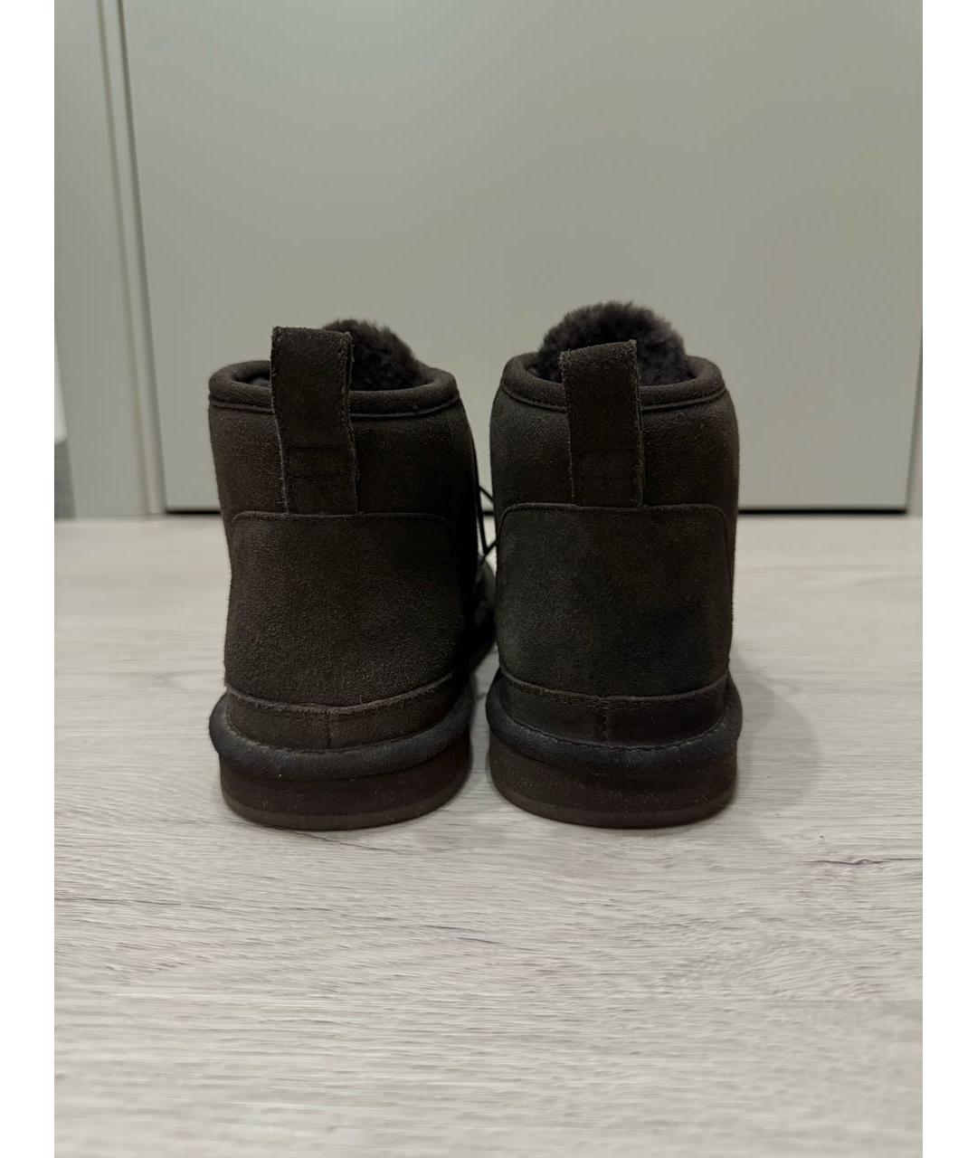 12 STOREEZ Коричневые замшевые ботинки, фото 4
