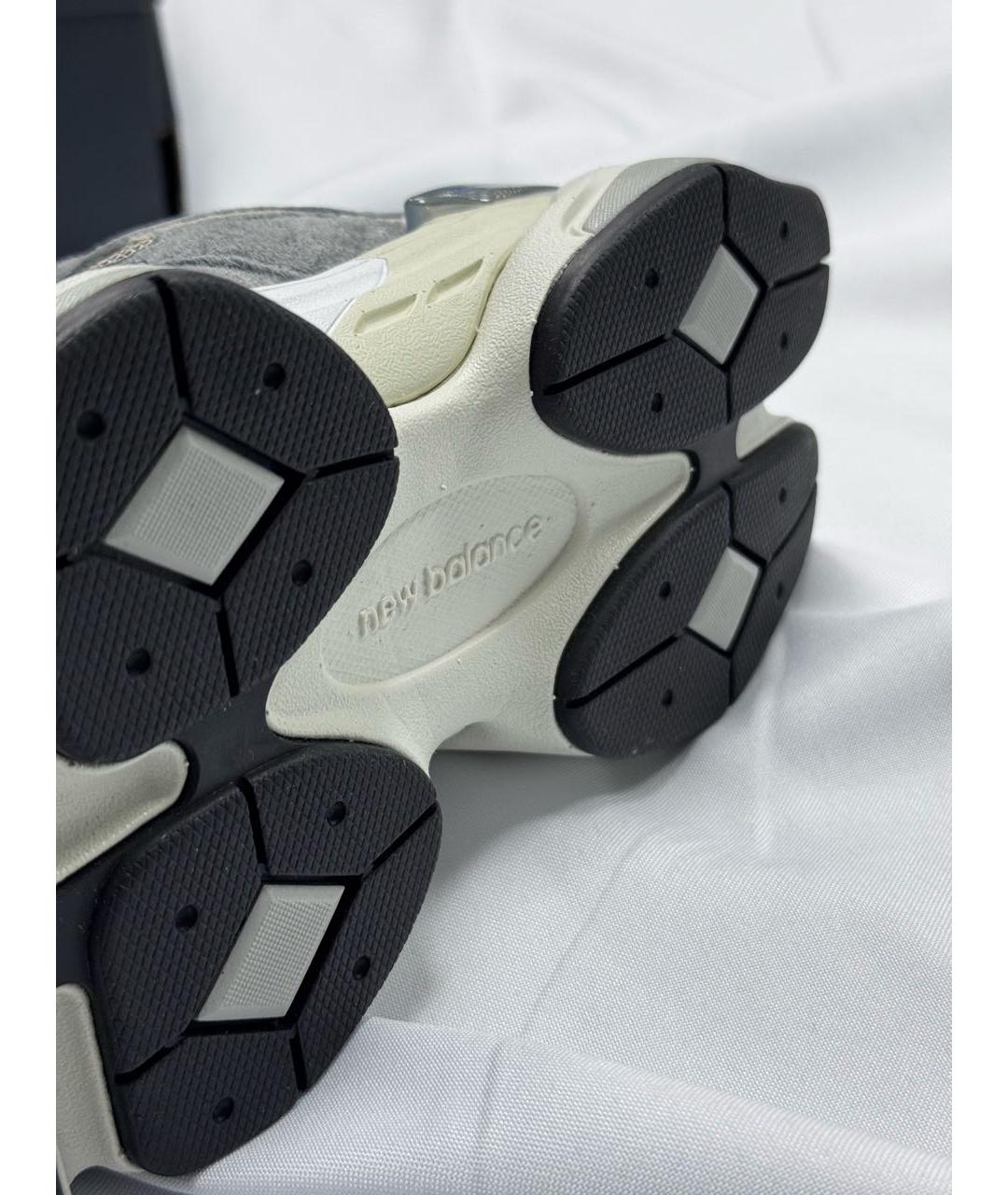 NEW BALANCE Серые замшевые кроссовки, фото 7