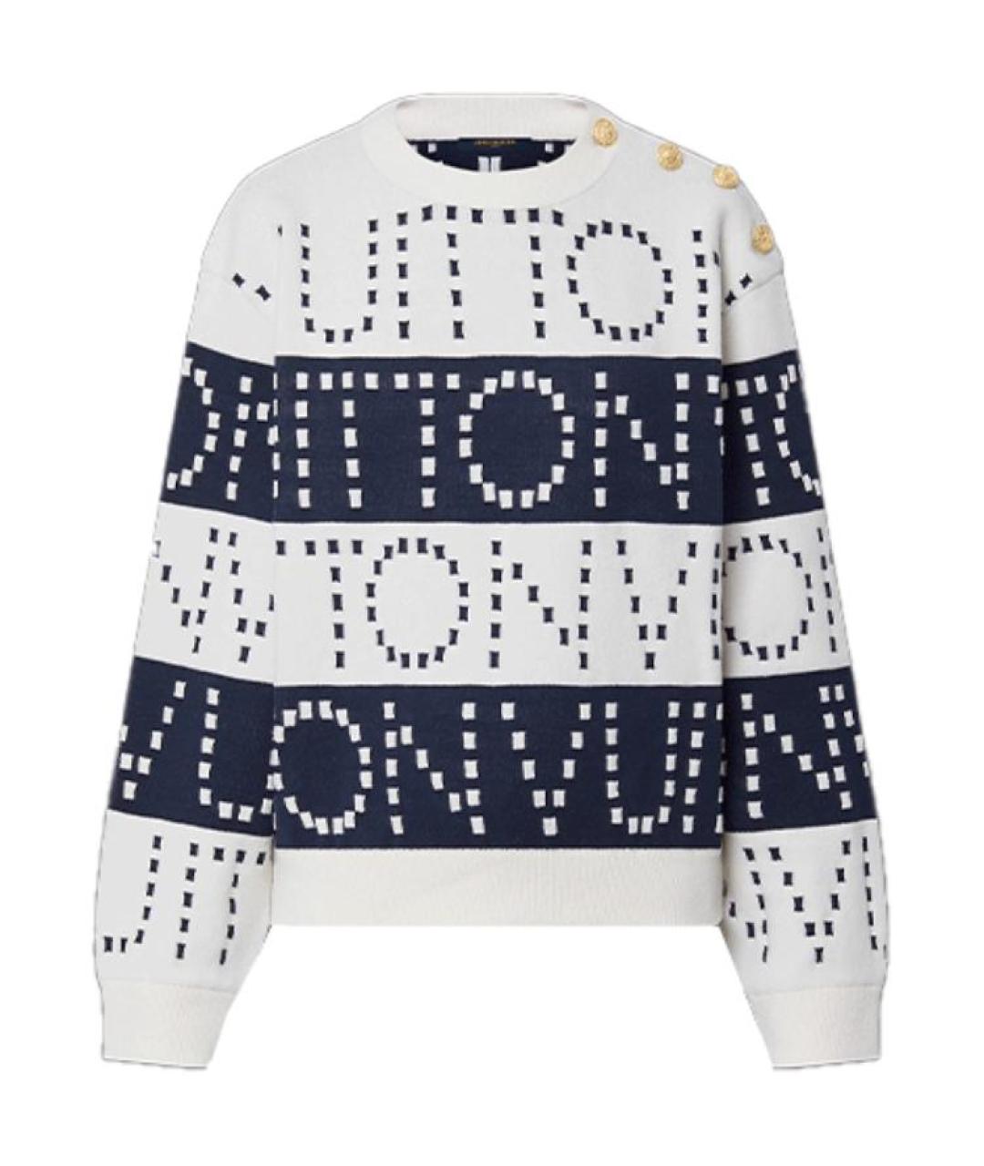 LOUIS VUITTON Мульти шерстяной джемпер / свитер, фото 1