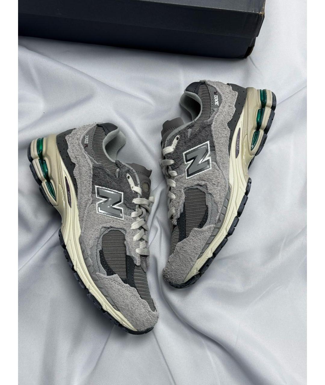 NEW BALANCE Серые кроссовки, фото 3