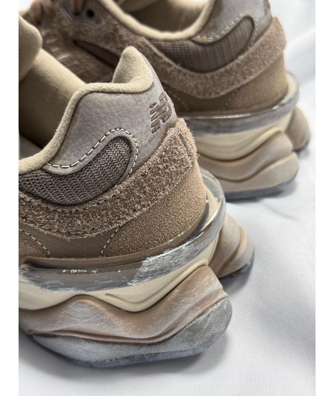 NEW BALANCE Коричневые замшевые кроссовки, фото 7