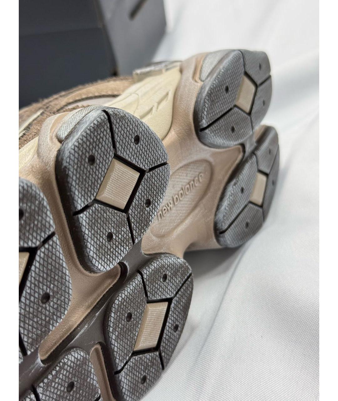 NEW BALANCE Коричневые замшевые кроссовки, фото 8