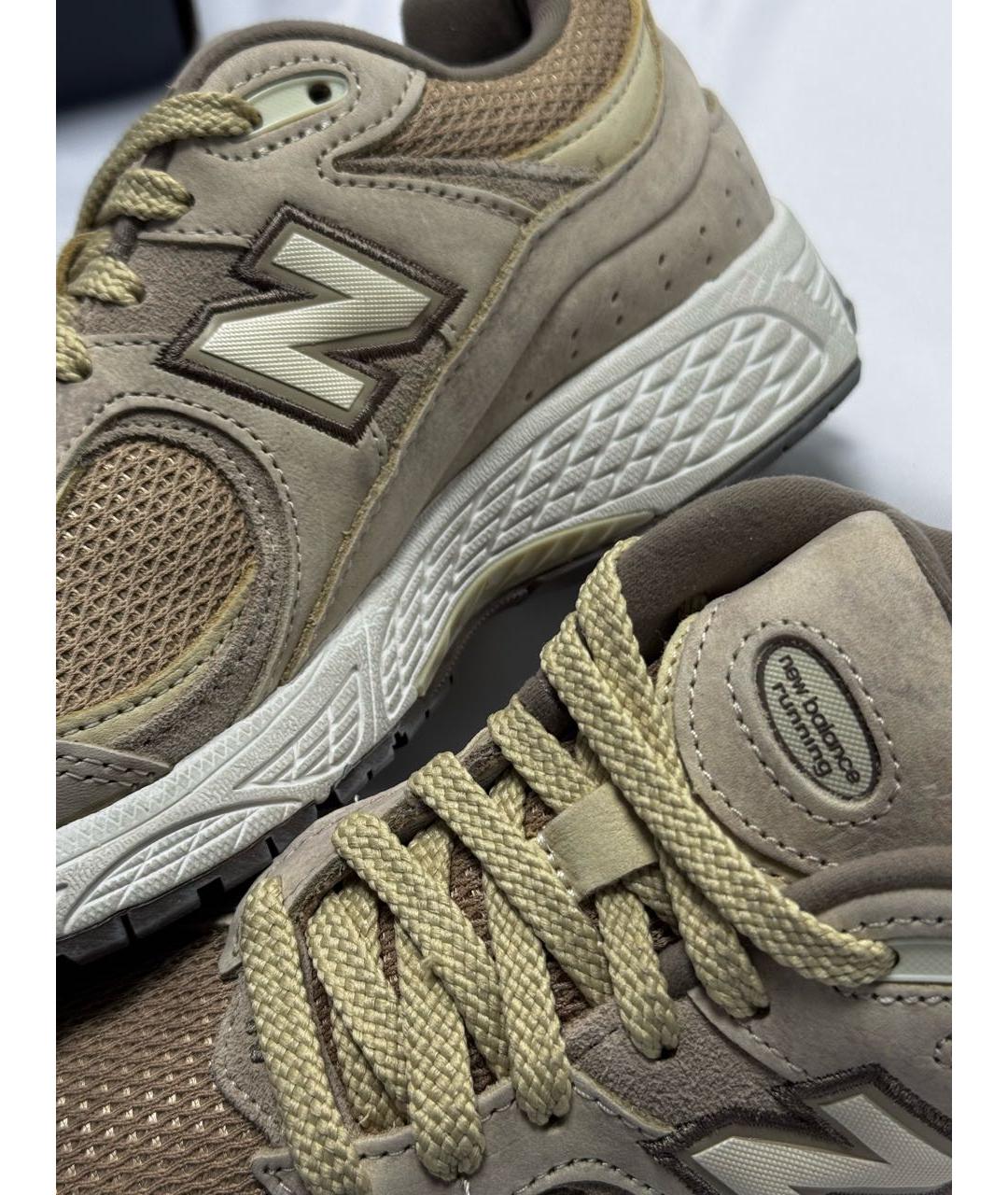 NEW BALANCE Бежевые низкие кроссовки / кеды, фото 5