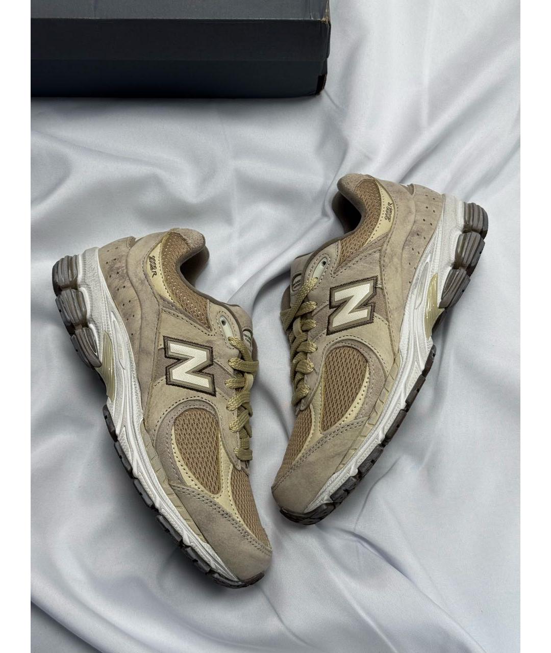 NEW BALANCE Бежевые низкие кроссовки / кеды, фото 3