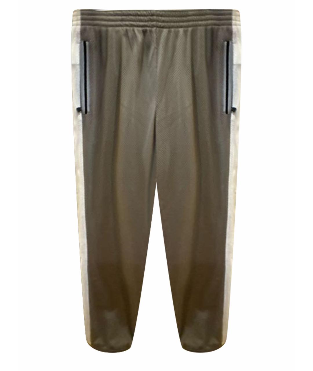 CHANEL Коричневые полиамидовые спортивные брюки и шорты, фото 1