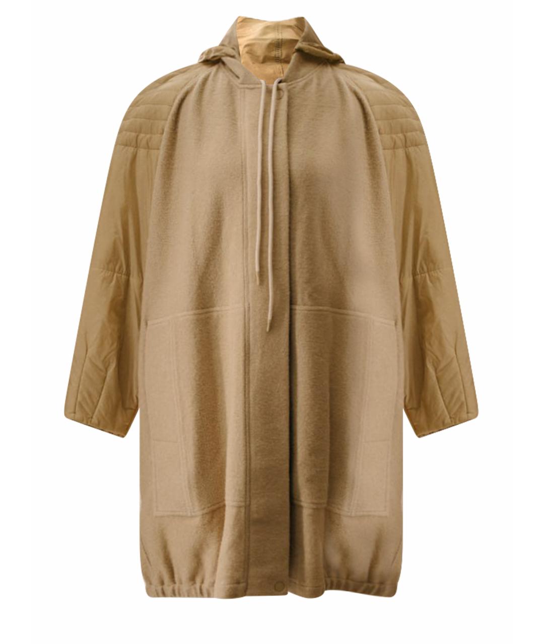 GENTRY PORTOFINO Бежевая шерстяная куртка, фото 1