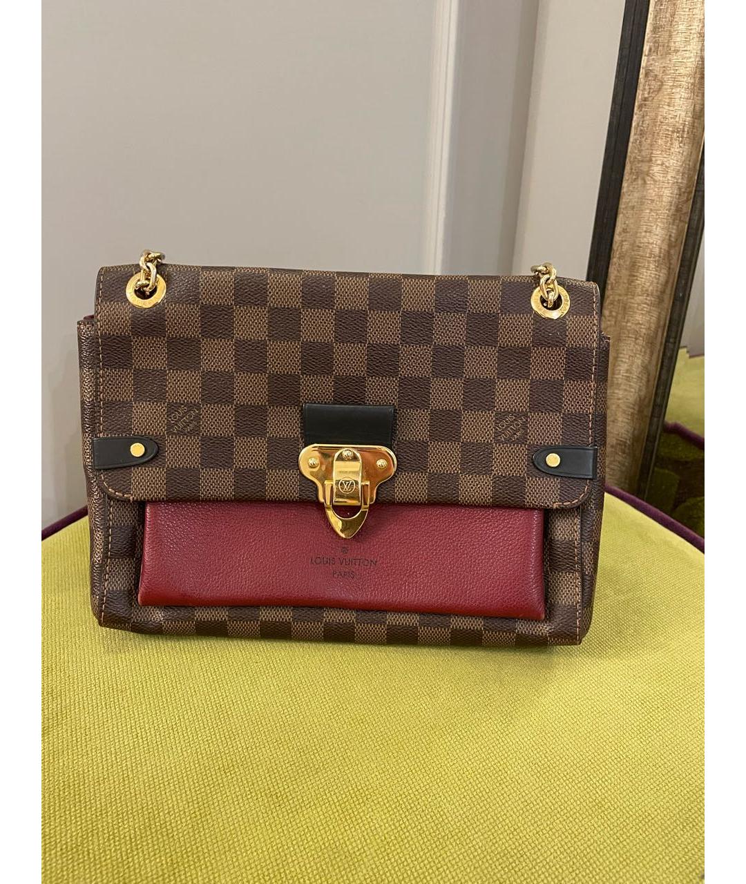 LOUIS VUITTON Коричневая сумка тоут, фото 5