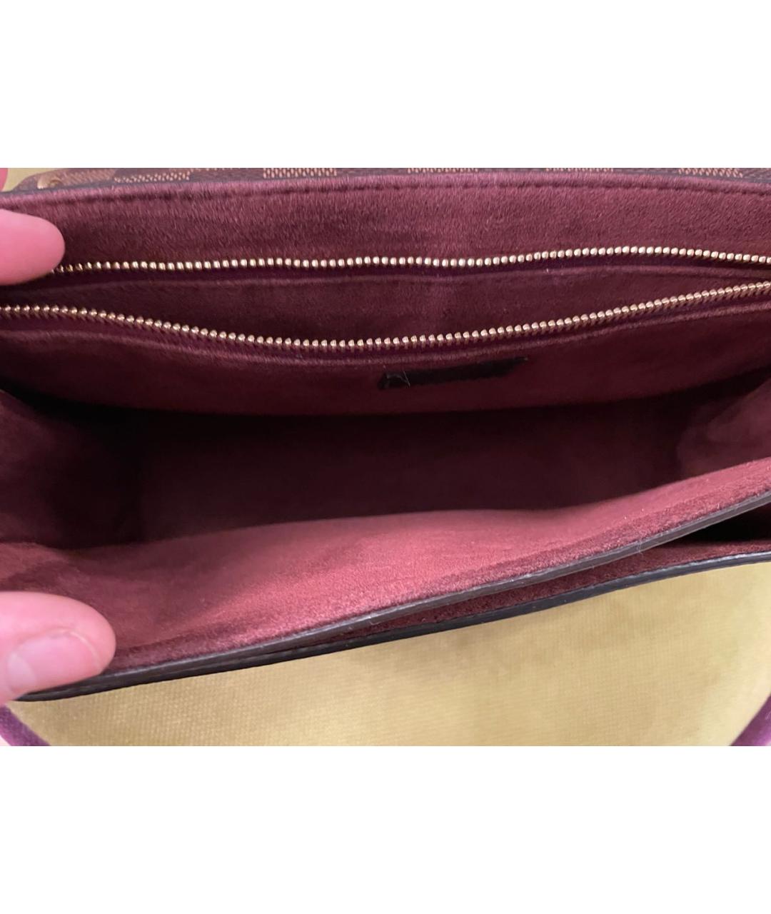 LOUIS VUITTON Коричневая сумка тоут, фото 4