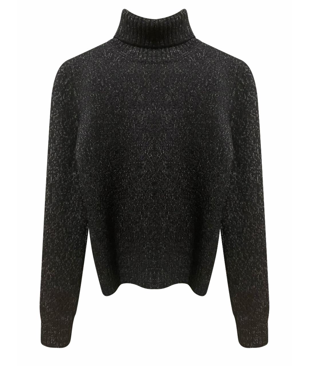 GUCCI Черный шерстяной джемпер / свитер, фото 6