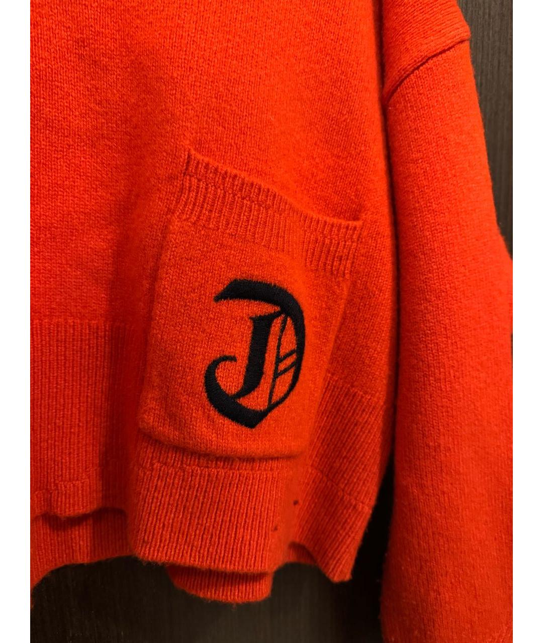 DIESEL Красный шерстяной джемпер / свитер, фото 4