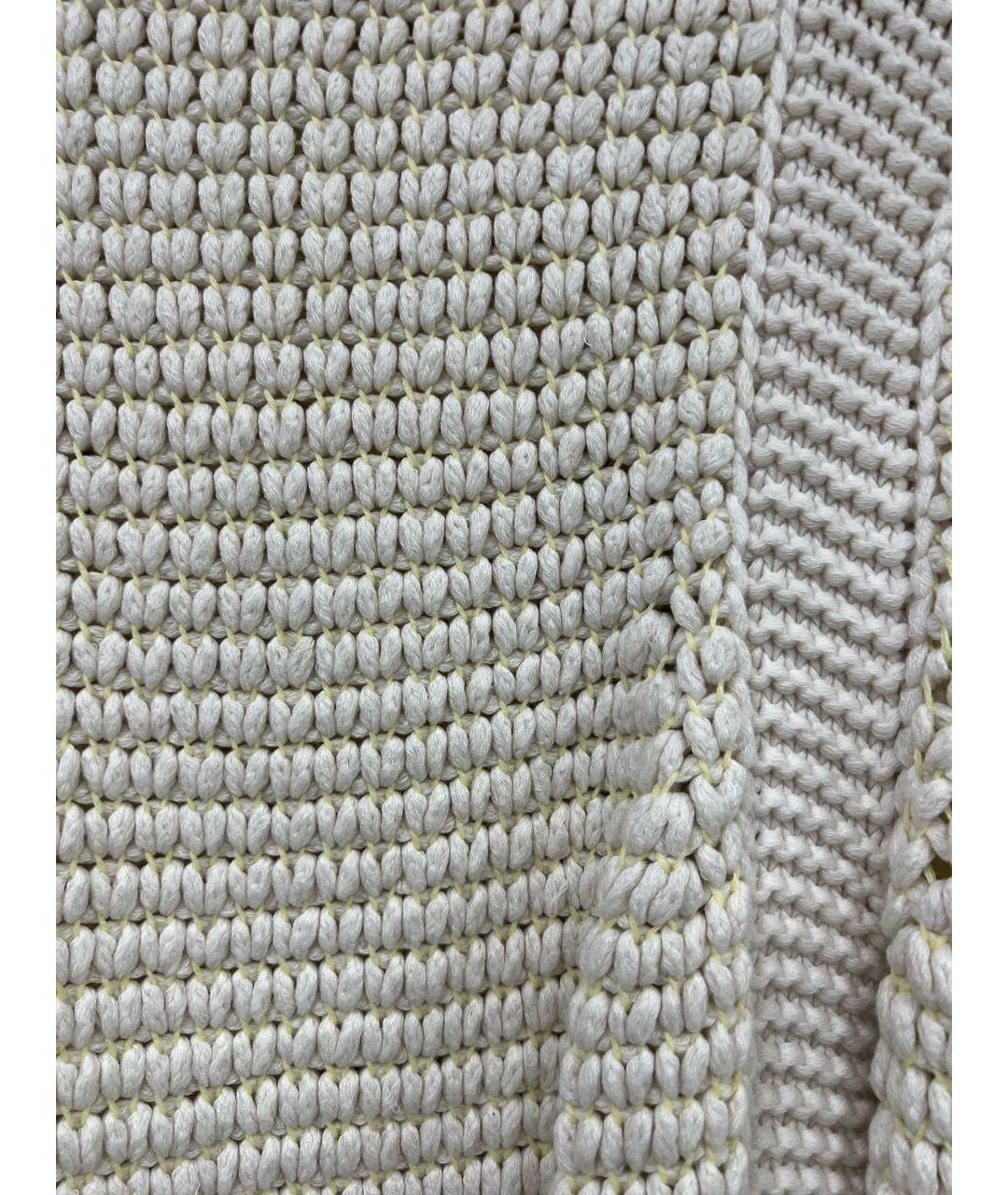 HERMES Белый кашемировый джемпер / свитер, фото 2