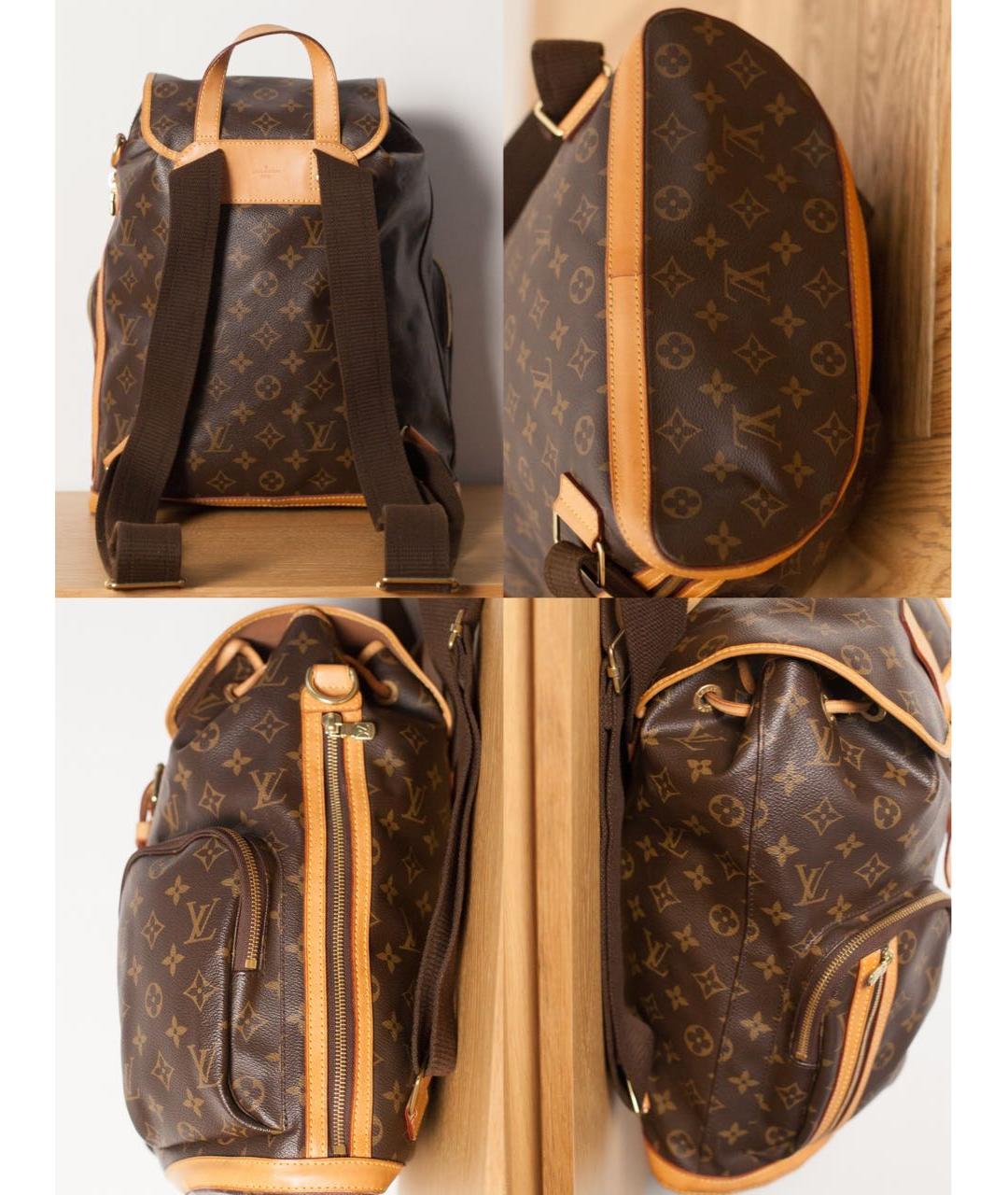 LOUIS VUITTON Коричневый рюкзак, фото 7