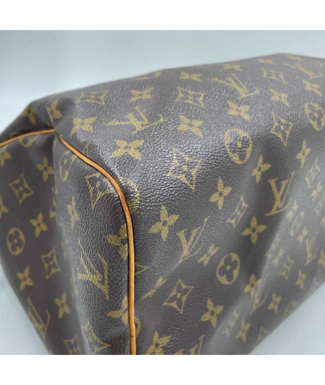 LOUIS VUITTON Коричневая сумка через плечо, фото 3