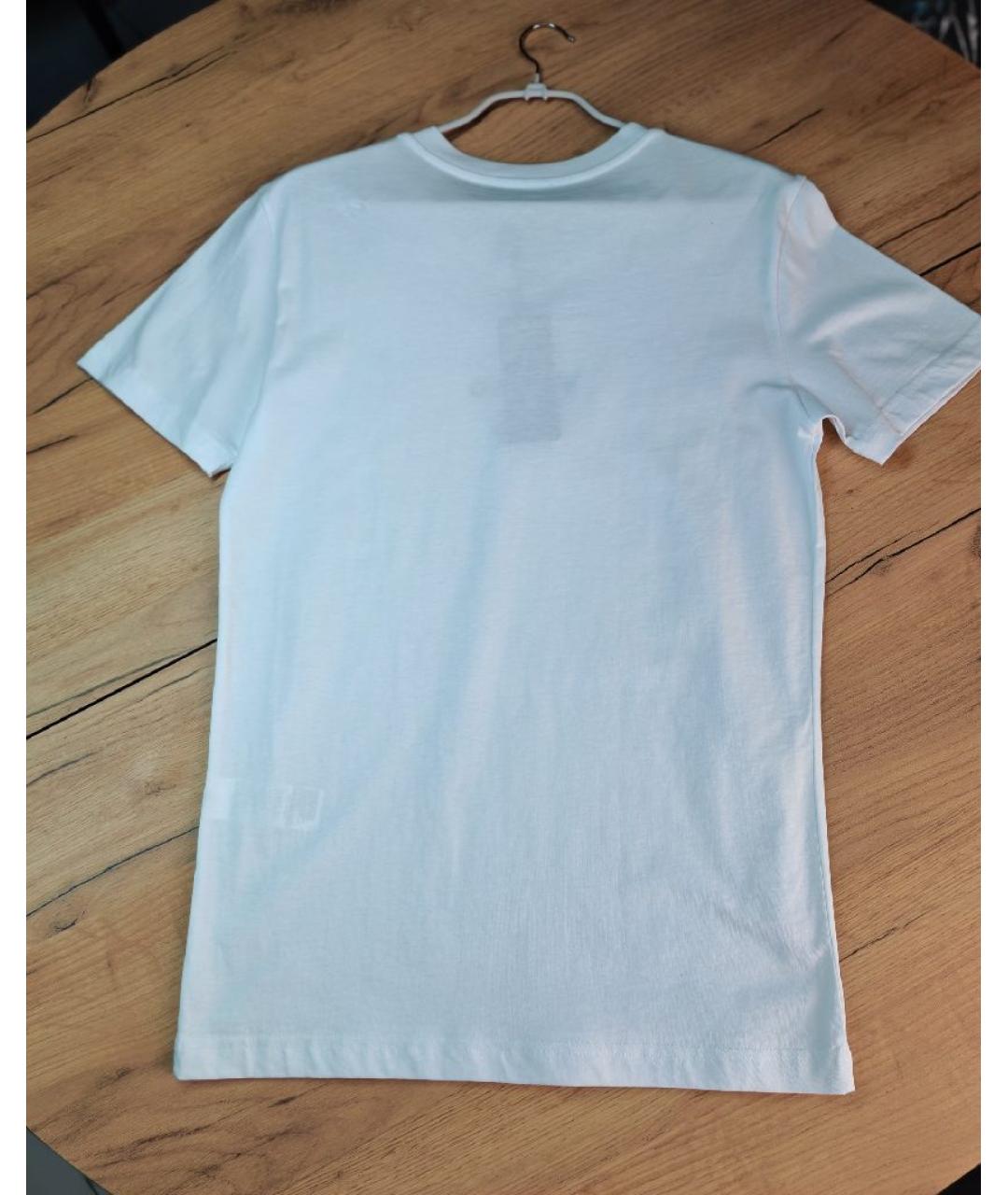 DOLCE&GABBANA Белая хлопковая футболка, фото 5