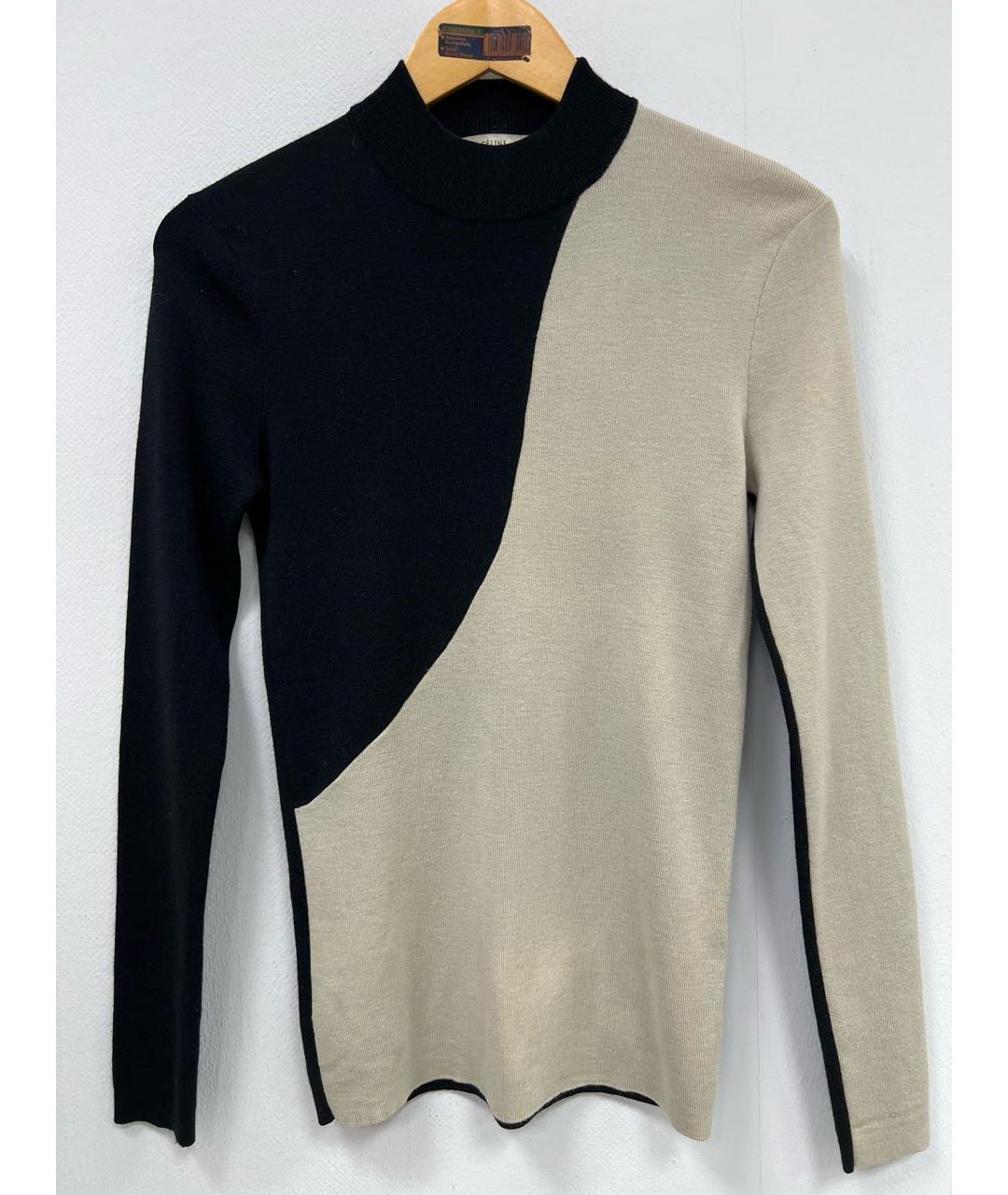 CELINE Мульти шерстяная водолазка, фото 6
