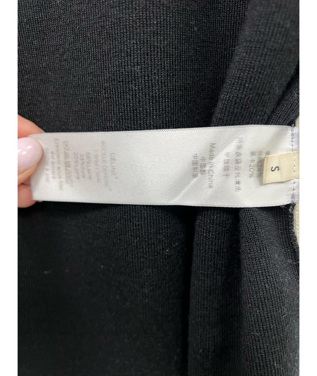 CELINE Мульти шерстяная водолазка, фото 5