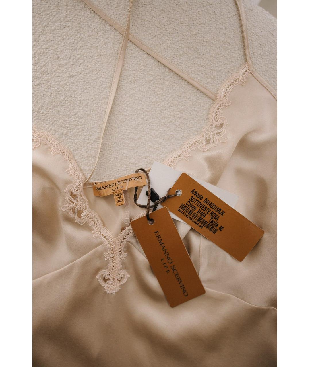 ERMANNO SCERVINO Бежевая пижамы и сорочки, фото 6