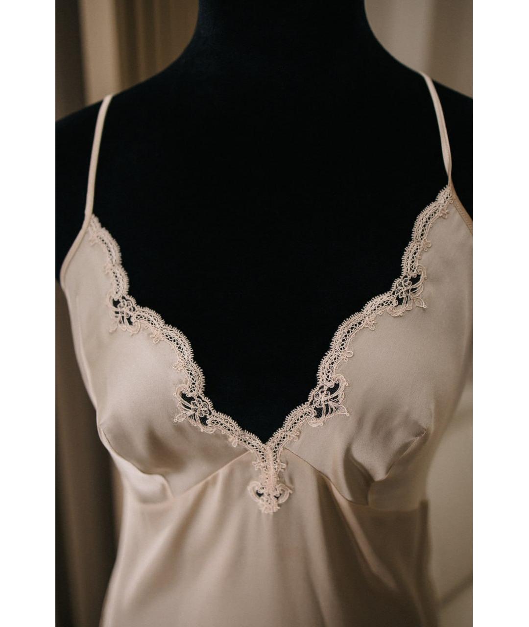 ERMANNO SCERVINO Бежевая пижамы и сорочки, фото 3