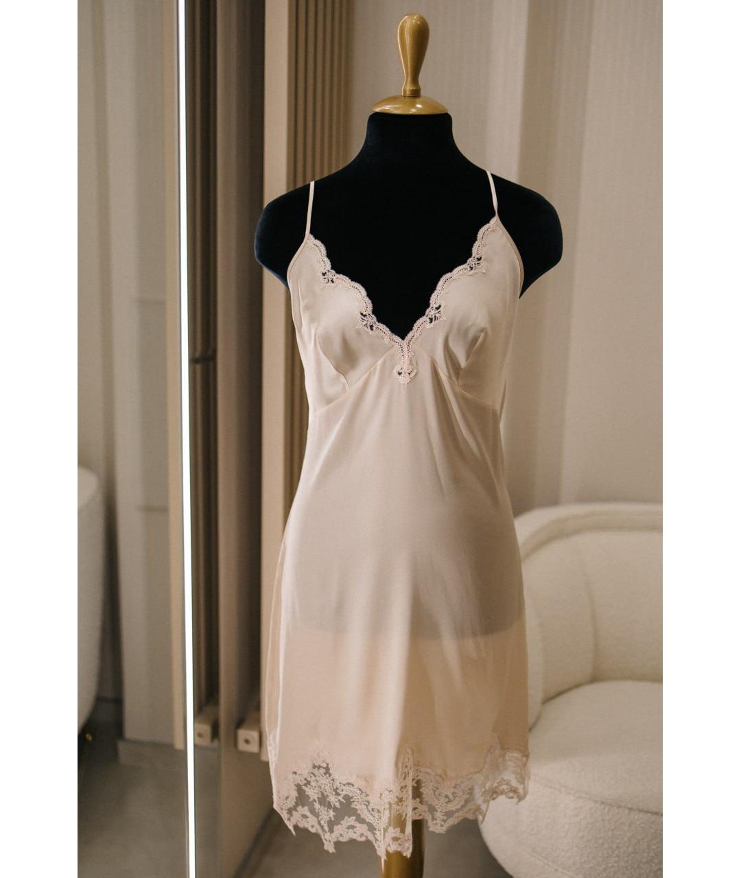 ERMANNO SCERVINO Бежевая пижамы и сорочки, фото 7