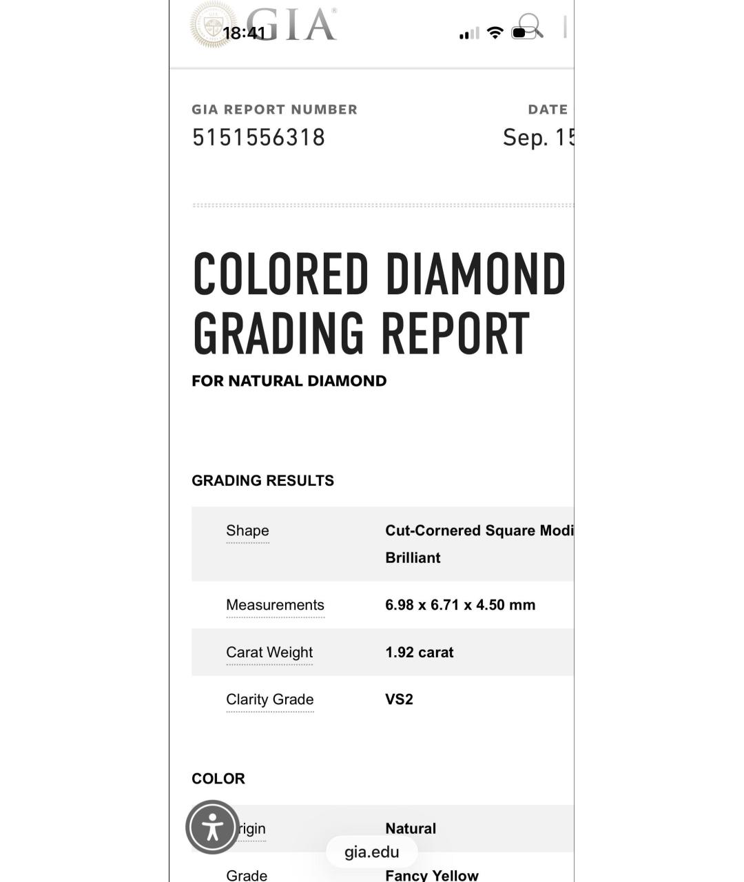 GRAFF Золотое кольцо из желтого золота, фото 6