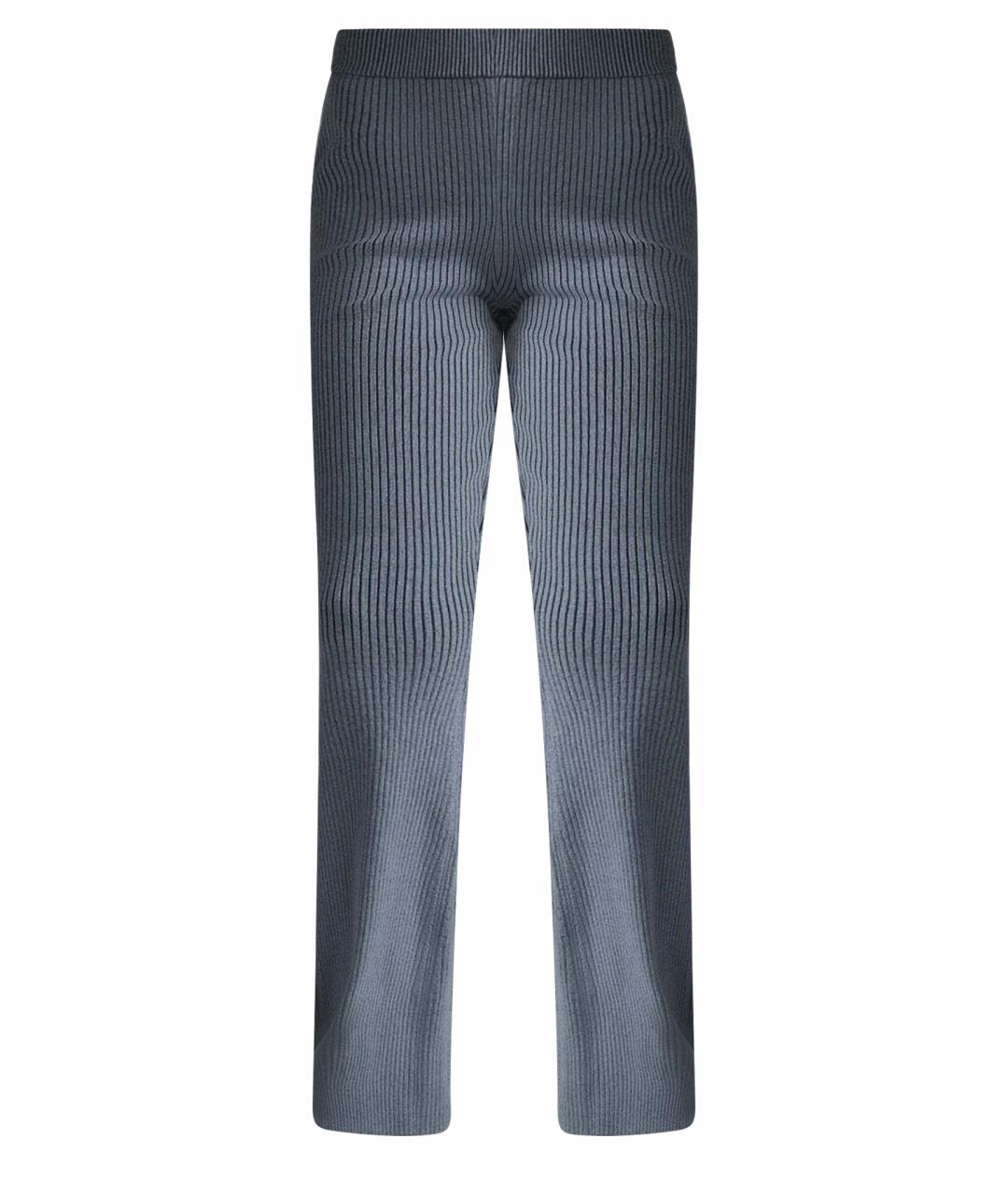 ALO YOGA Серые прямые брюки, фото 1