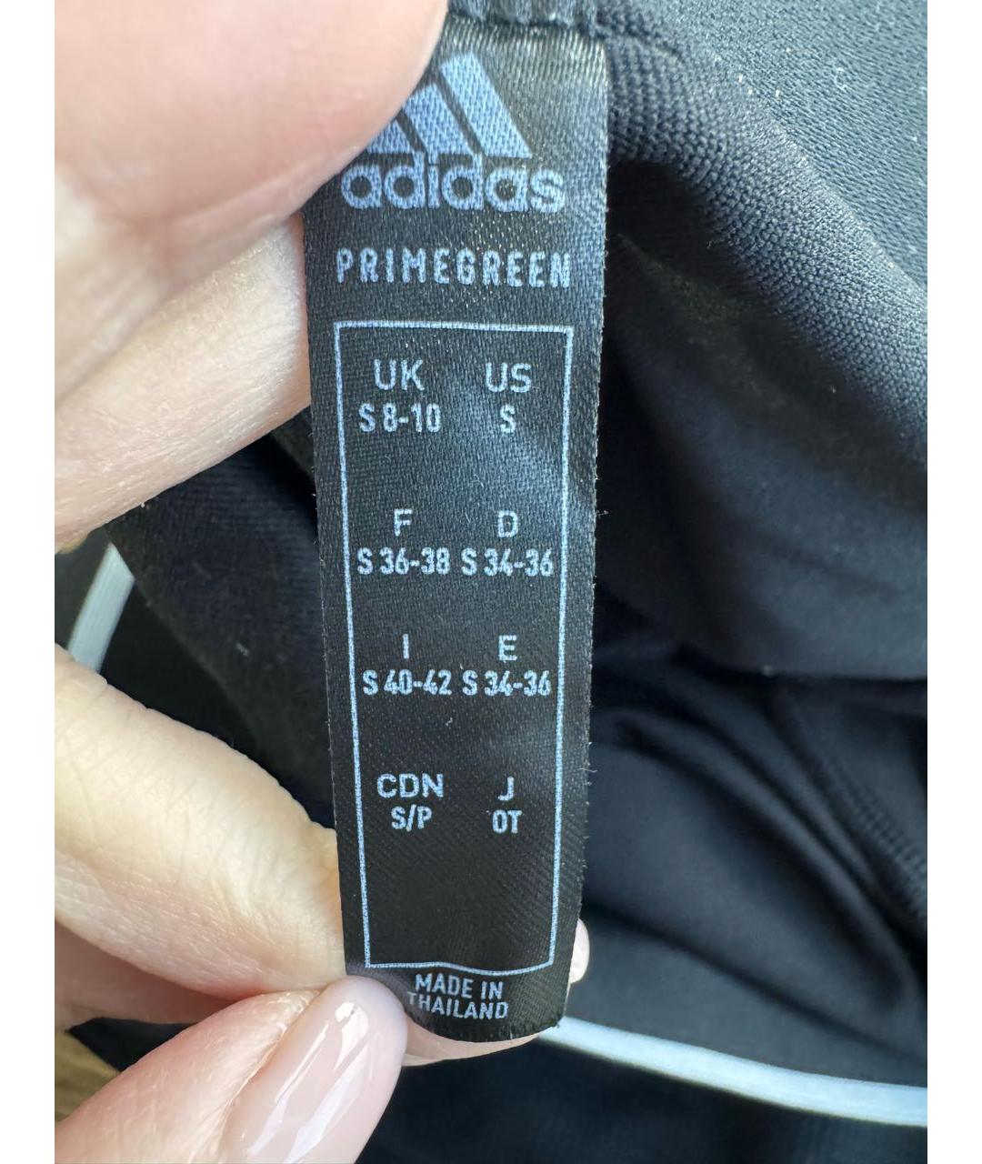 ADIDAS Черная полиэстеровая юбка мини, фото 5