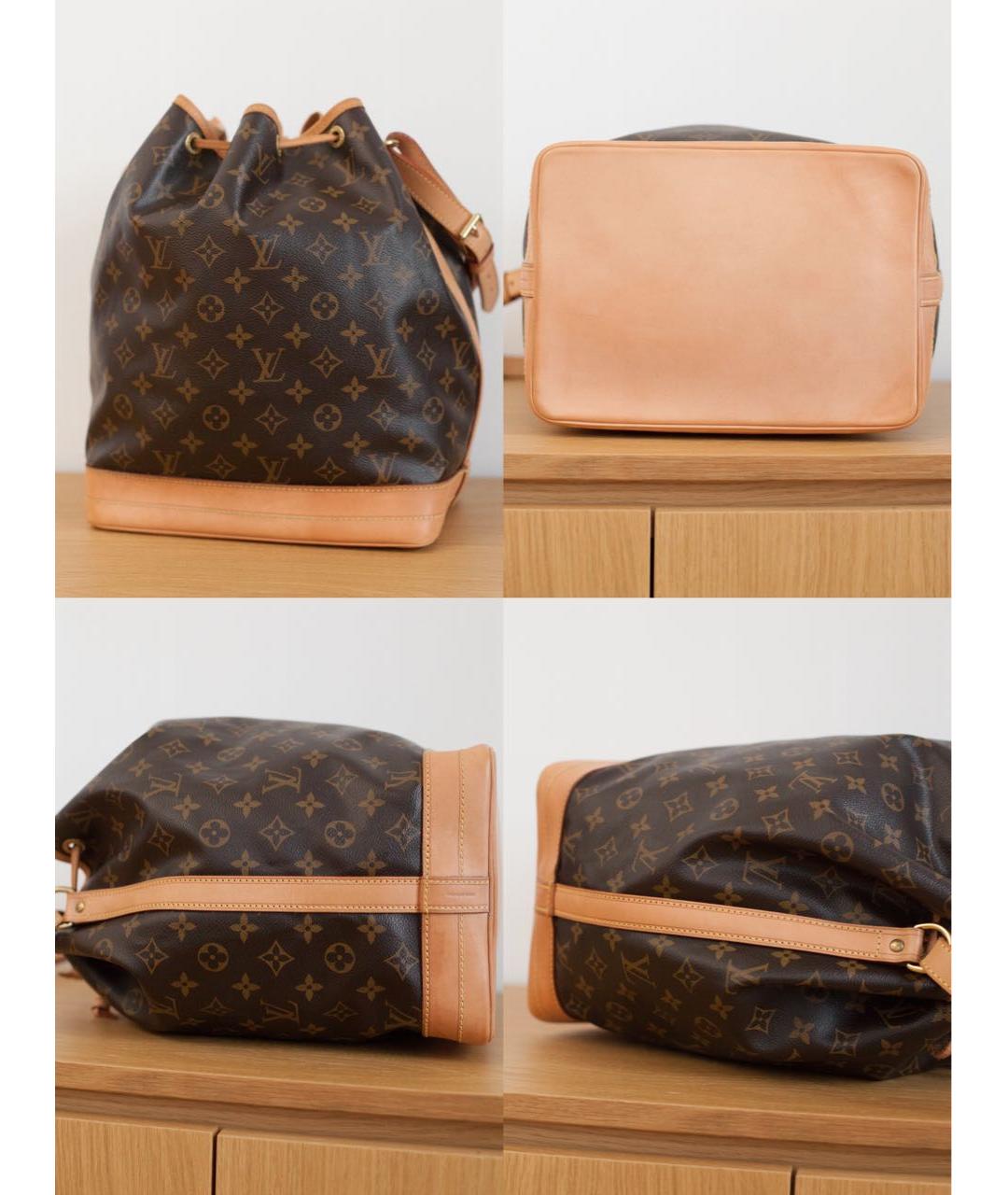 LOUIS VUITTON Коричневая сумка тоут, фото 5