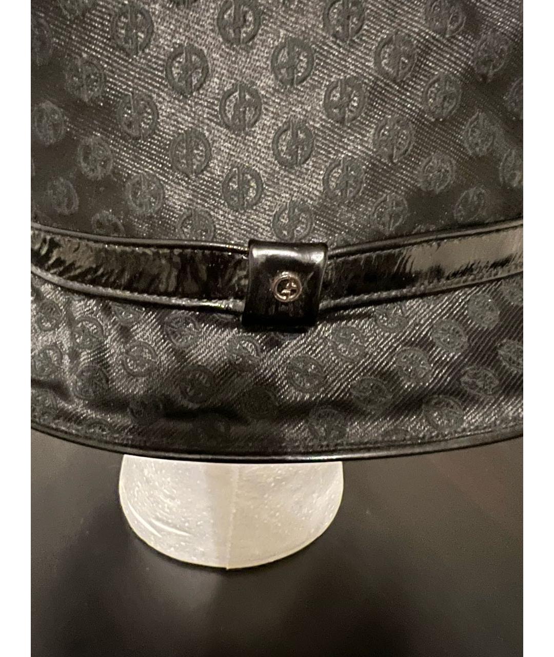 GIORGIO ARMANI Черная шляпа, фото 6