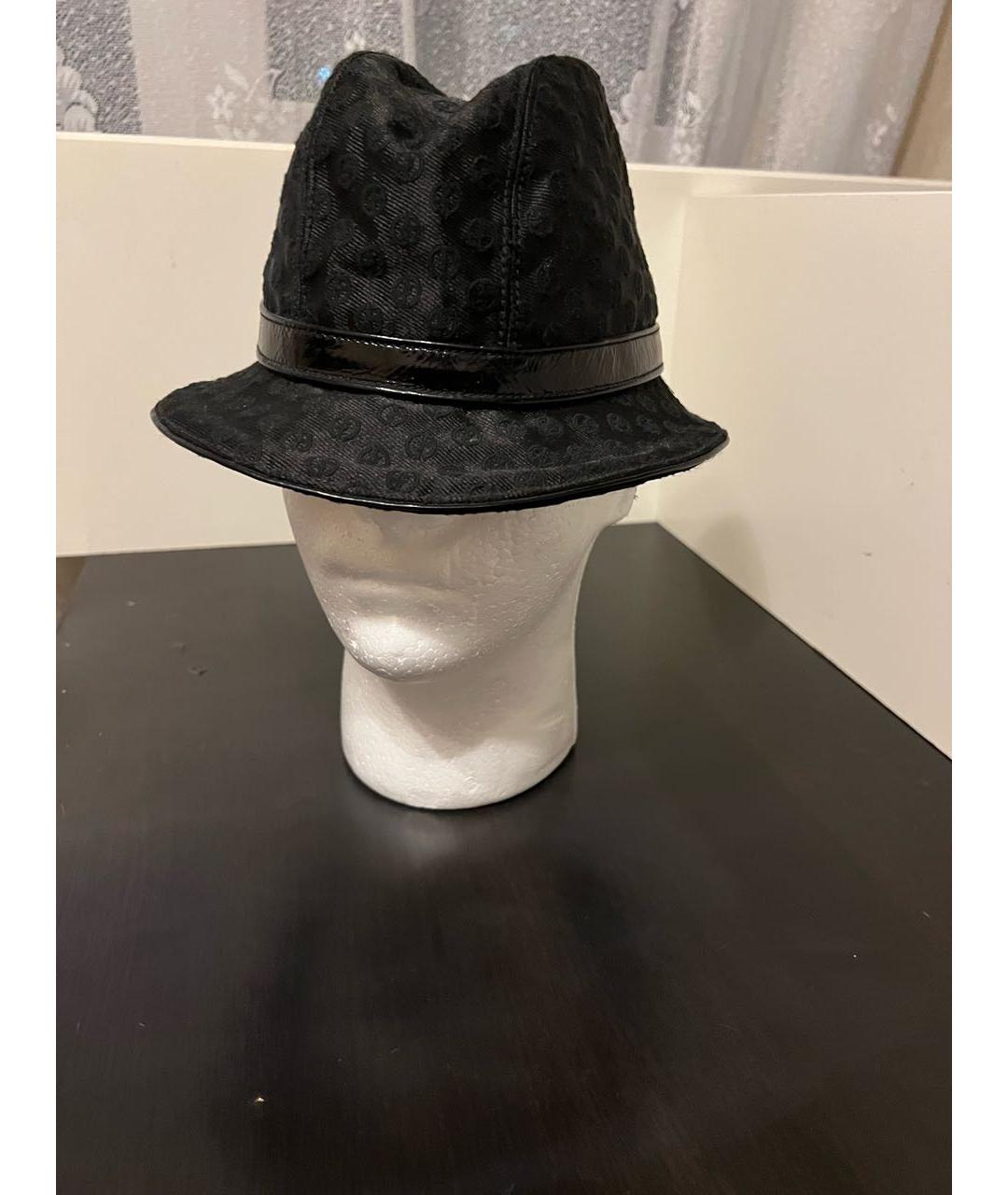 GIORGIO ARMANI Черная шляпа, фото 2