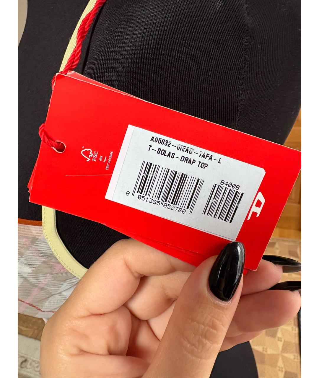 DIESEL Мульти полиамидовая майка, фото 7