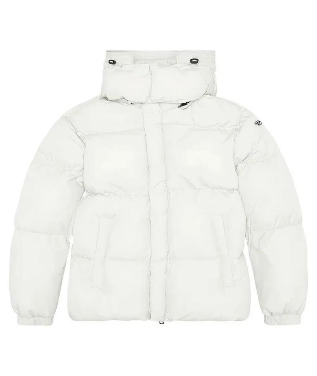 DIESEL Серый пуховик, фото 1