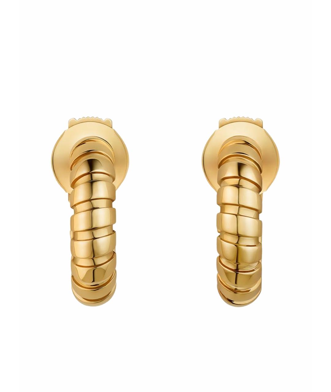 BVLGARI Желтые серьги из желтого золота, фото 1