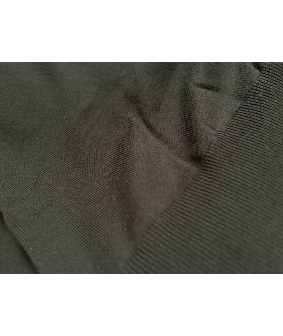 MOSCHINO Черный шерстяной джемпер / свитер, фото 5