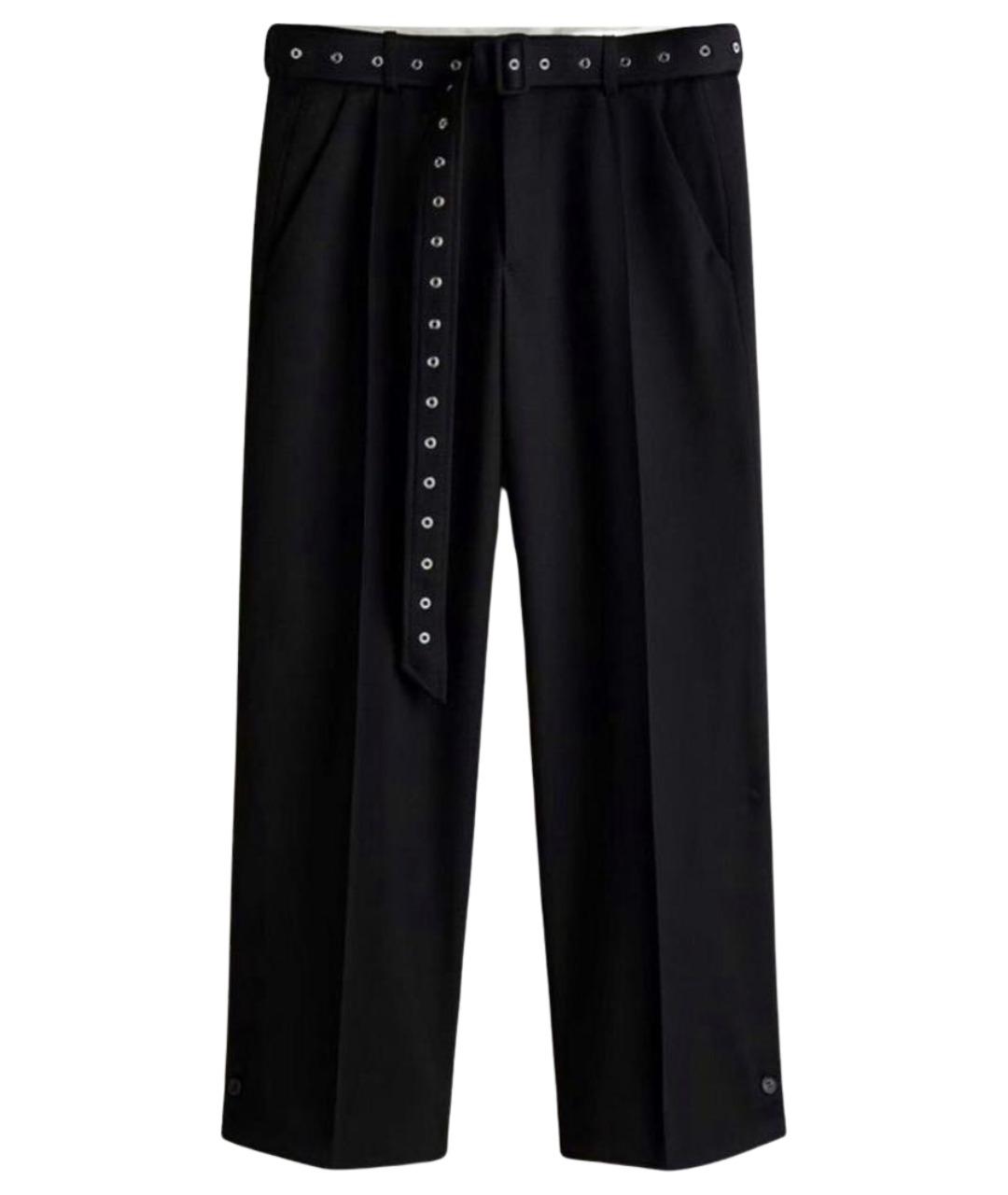 ROKH Черные хлопковые брюки чинос, фото 1