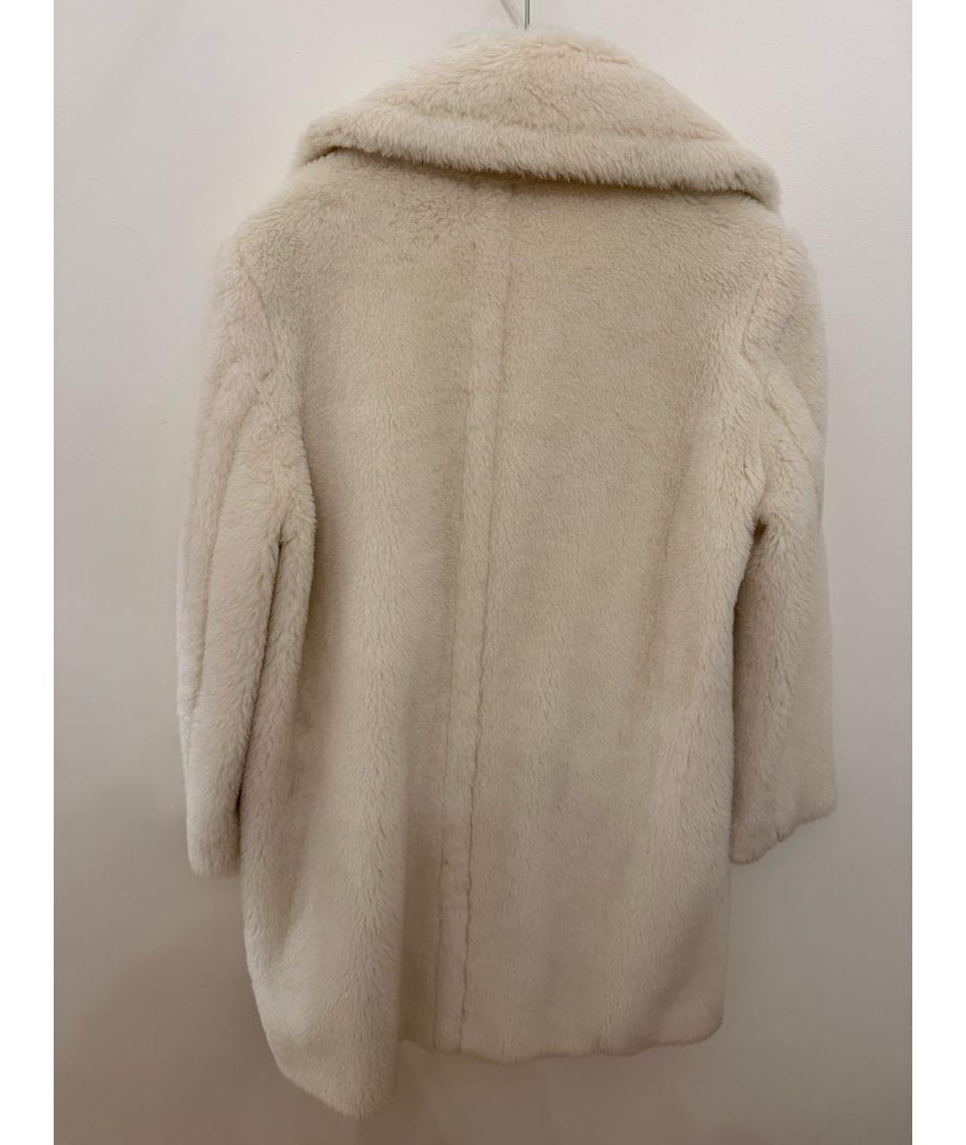 MAX MARA Бежевая меховая шуба, фото 2