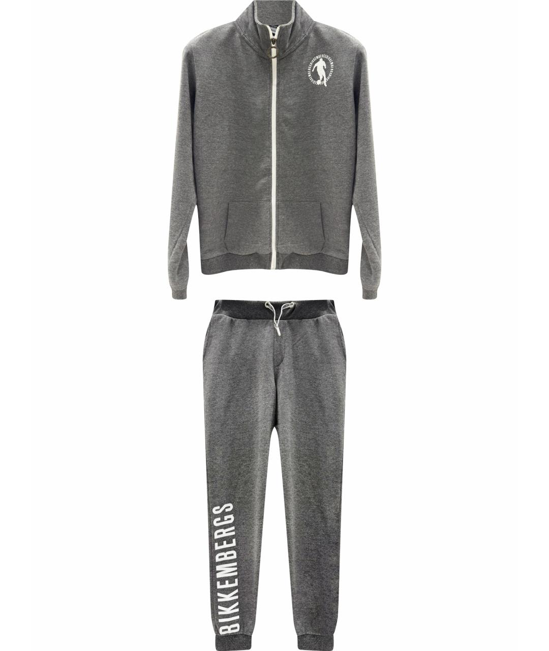 BIKKEMBERGS Серый хлопковый комплект, фото 1