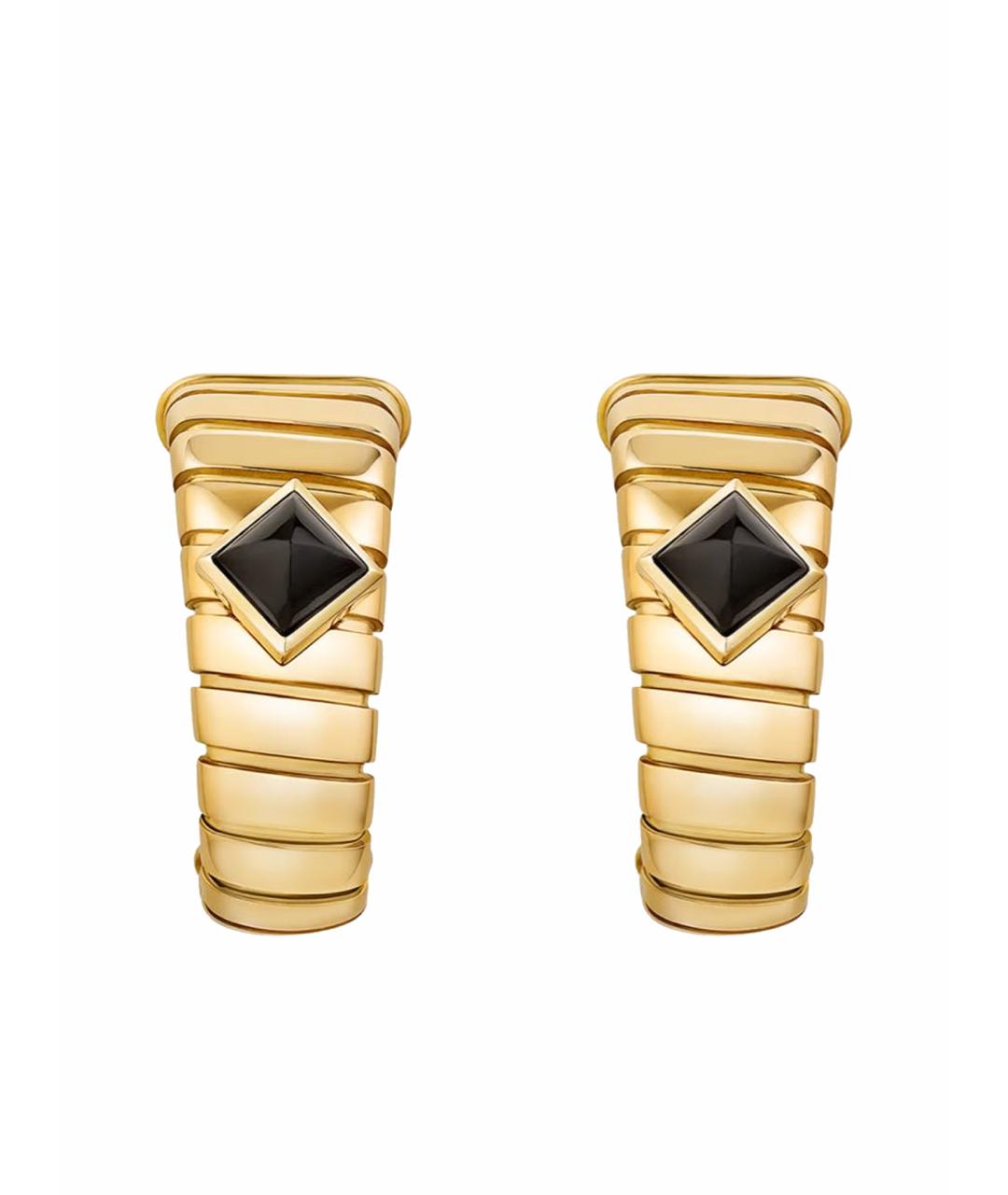 BVLGARI Желтые серьги из желтого золота, фото 1