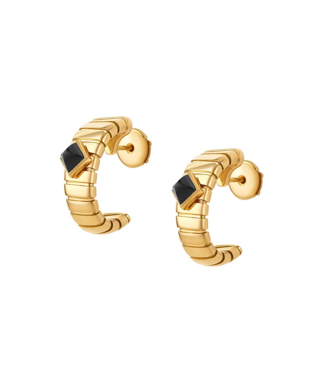 BVLGARI Желтые серьги из желтого золота, фото 2